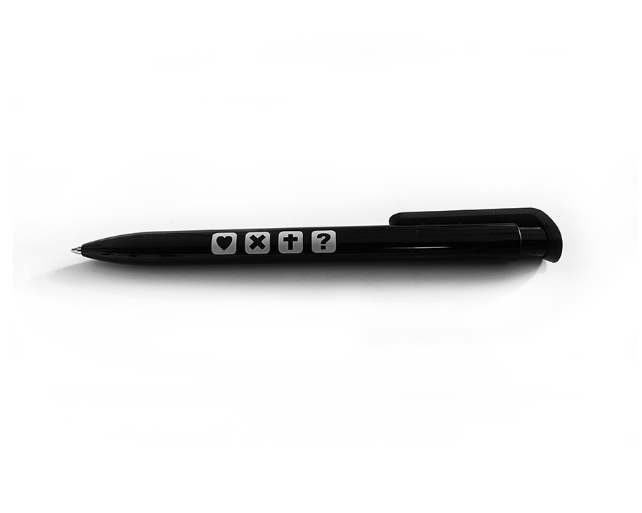 Black Pen 135mm x 10mm